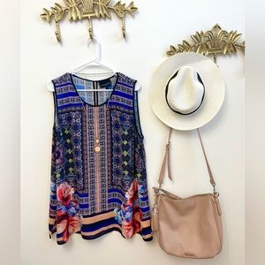 Anthropologie Cynthia Rowley 1X sleeveless shabby chic